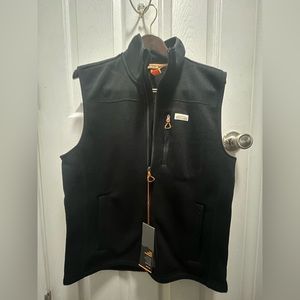 Brand new Orvis fleece vest black.